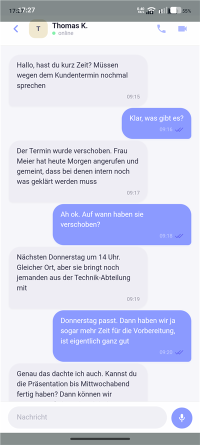 Chat messenger