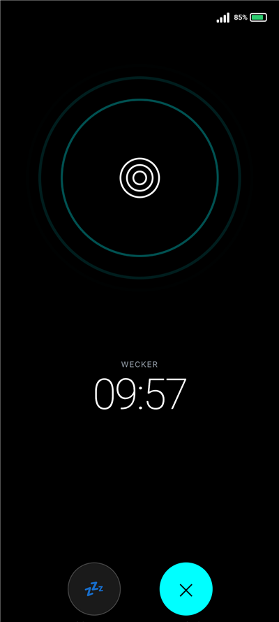 Alarm clock app